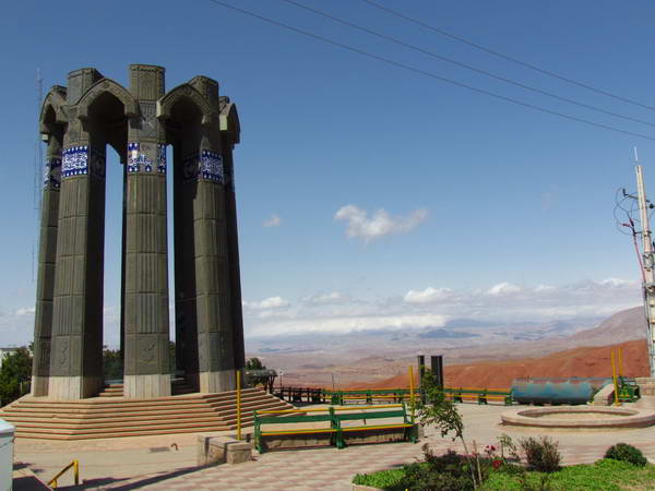Martyrs' Memorial, Eynali Mountain promenade, Tabriz