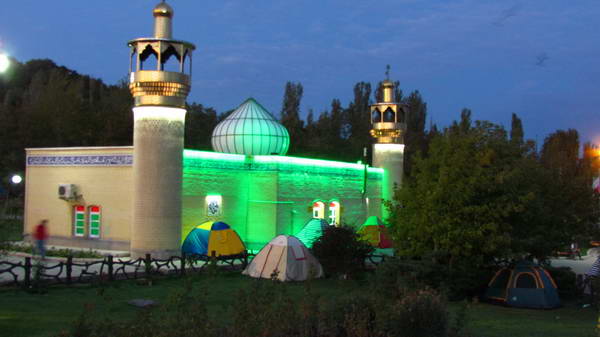 A mosque in Shah Goli (El Goli) Park, Tabriz