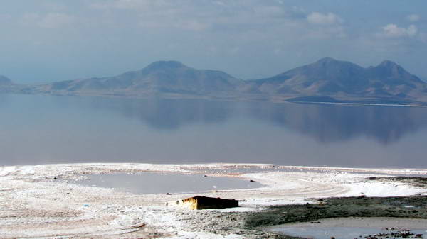 Lake Urmia, in September 2012