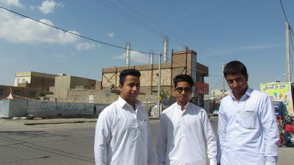 The Baluch youngs and students, Zahedan