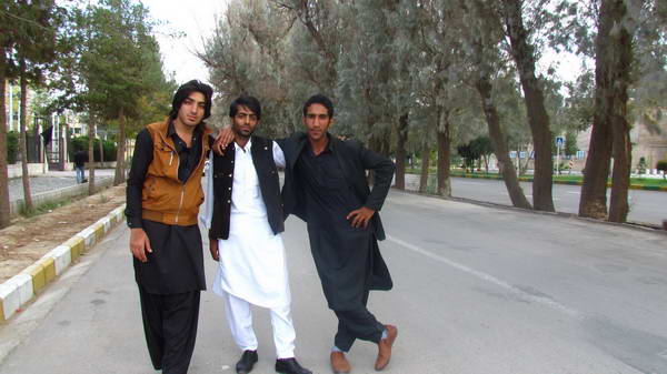 The Baluch youngs, Zahedan