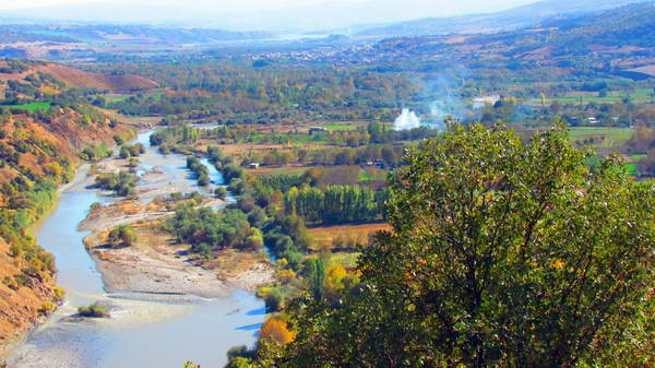 Zab River in the West Azerbaijan